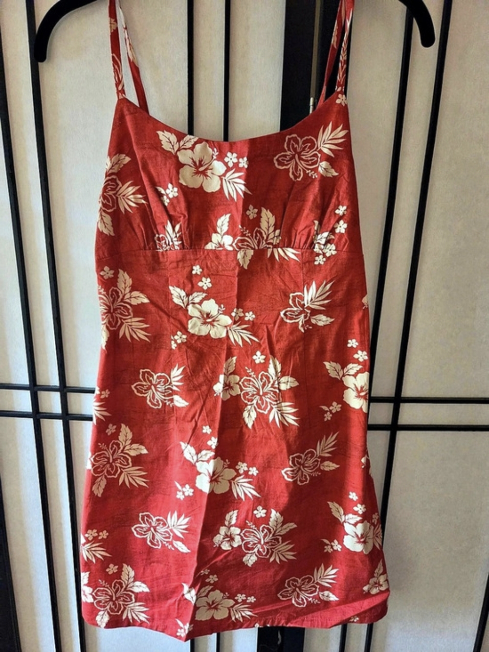 Wild Fable Floral Mini Dress in Red & White Size Small Like New
